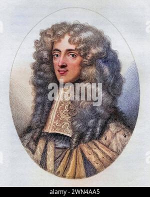 Thomas Osborne 1er duc de Leeds comte de Danby 1631 - 1712 Anglais Staatsmann / Thomas Osborne 1er duc de Leeds comte de Danby 1631 - 1712 Anglais Banque D'Images
