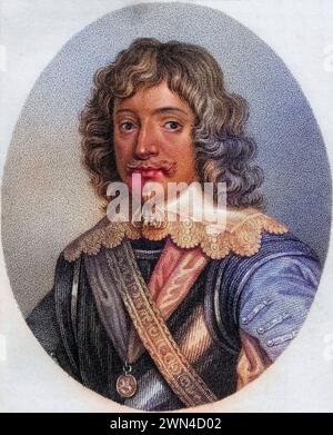 Henry Rich 1. Graf von Holland 1590 1649 Englischer Höfling und soldat / Henry Rich 1er comte de Hollande 1590 1649 courtisan et soldat anglais graver Banque D'Images