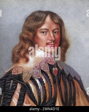 Lucius Cary 2. Vicomte Falkland 1610 - 1643 Anglais Politiker, soldat und Autor / Lucius Cary 2e vicomte Falkland 1610 - 1643 Anglais politicien Banque D'Images