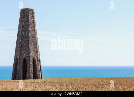 Le Devon Daymark a construit en 1864 une tour classée grade II, qui atteint 80 pieds de haut et visible depuis Dartmouth. Banque D'Images