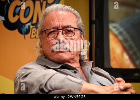 Edward James Olmos ( Kampfstern Galactica, Miami Vice ) assiste à la Comic Con allemande München 2019, 16.6,19, Zenith München, Banque D'Images