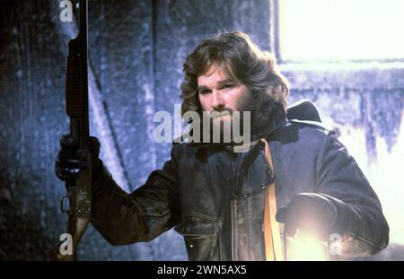 La chose 1982 Kurt Russell Banque D'Images