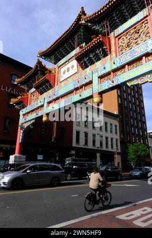 Friendly Arch à Chinatown.Washington DC.USA Banque D'Images