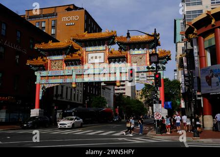 Friendly Arch à Chinatown.Washington DC.USA Banque D'Images