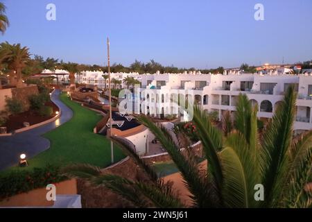 19 novembre 2023 - Costa Calma, Fuerteventura en Espagne : station touristique Sotavento à la mer Banque D'Images