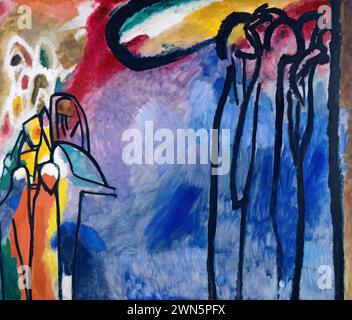 Kandinsky Wassily - improvisation 19 (1911) Banque D'Images