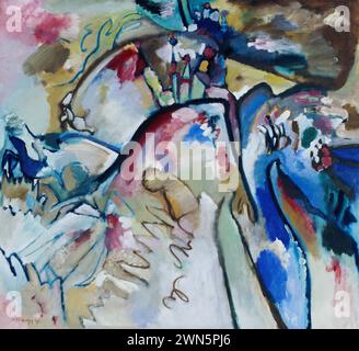 Kandinsky Wassily - improvisation 21 a (1911) Banque D'Images