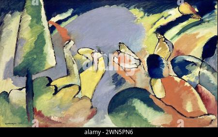 Kandinsky Wassily - improvisation XIV (1910) Banque D'Images
