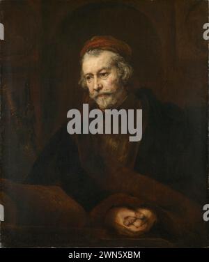 Rembrandt - un homme âgé comme Saint Paul (1659c.) Banque D'Images