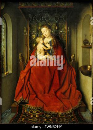 Van Eyck Jan - Madonna di Lucca (1433 36) Banque D'Images