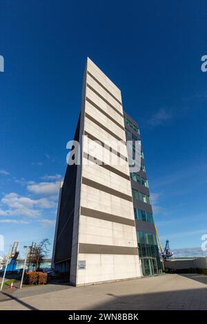 Ocean point One Office Block, Leith docks, Édimbourg, Écosse Banque D'Images