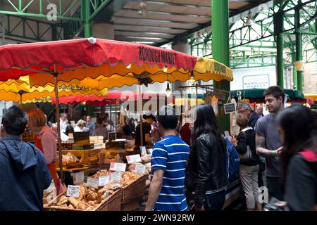 Brough Market, ville de Westminster, Londres, Royaume-Uni. Banque D'Images