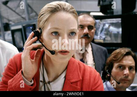 Contactez Jodie Foster Banque D'Images