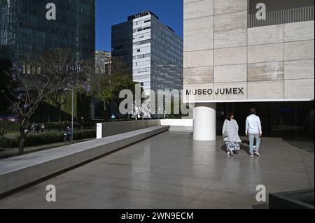 Musée d'art Museo Jumex dans le quartier Polanco, Mexico Banque D'Images