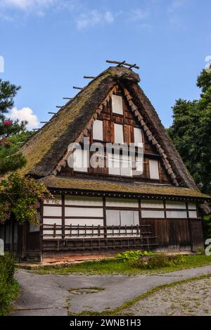 Village folklorique de Hida, musée en plein air de Hida no Sato à Takayama, Japon Banque D'Images