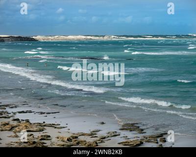 Arniston est une petite colonie balnéaire sur la côte de la région d'Overberg en Afrique du Sud Banque D'Images