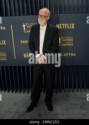 24 février 2024, Los Angeles, Californie, États-Unis : John Lithgow assiste à la 30e cérémonie annuelle des Screen Actors Guild Awards. (Crédit image : © Billy Bennight/ZUMA Press Wire) USAGE ÉDITORIAL SEULEMENT! Non destiné à UN USAGE commercial ! Banque D'Images