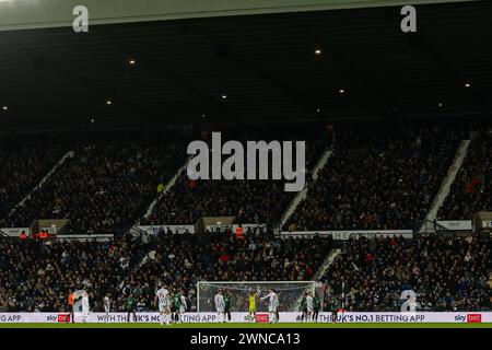 West Bromwich, Royaume-Uni. 01 mars 2024. Une vue générale de l'action lors du match du Sky Bet Championship West Bromwich Albion vs Coventry City aux Hawthorns, West Bromwich, Royaume-Uni, le 1er mars 2024 (photo par Gareth Evans/News images) à West Bromwich, Royaume-Uni le 3/1/2024. (Photo de Gareth Evans/News images/SIPA USA) crédit : SIPA USA/Alamy Live News Banque D'Images