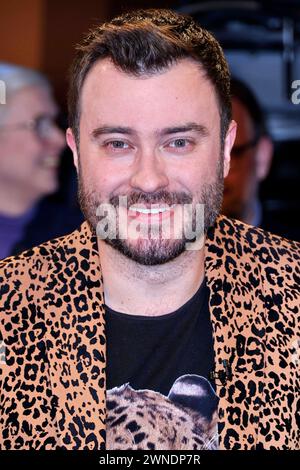 Sebastian Klussmann BEI der Aufzeichnung der NDR Talk Show im NDR Fernsehstudio Lokstedt. Hambourg, 01.03.2024 *** Sebastian Klussmann lors de l'enregistrement du Talk Show NDR dans le studio de télévision NDR Lokstedt Hamburg, 01 03 2024 Foto:xgbrcix/xFuturexImagex ndr talk0103 4333 Banque D'Images