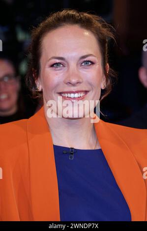 Susann Beucke BEI der Aufzeichnung der NDR Talk Show im NDR Fernsehstudio Lokstedt. Hambourg, 01.03.2024 *** Susann Beucke lors de l'enregistrement du Talk Show NDR dans le studio de télévision NDR Lokstedt Hamburg, 01 03 2024 Foto:xgbrcix/xFuturexImagex ndr talk0103 4326 Banque D'Images