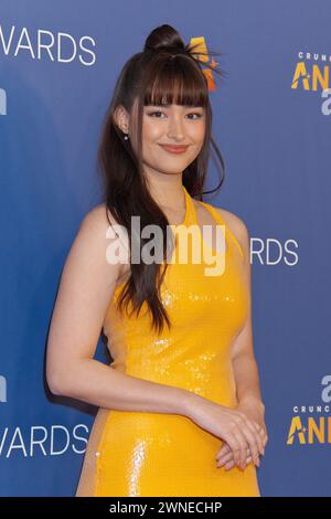 Tokyo, Japon. 02 mars 2024. L'actrice philippine Liza Soberano assiste à un événement de tapis orange pour les Crunchyroll Anime Awards à Tokyo, au Japon, le 2 mars 2024. Photo de Keizo Mori/UPI crédit : UPI/Alamy Live News Banque D'Images