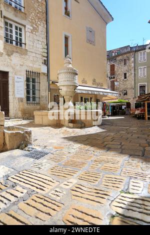 Place du Peyra, Vence, Alpes Maritimes, Côte d'Azur Banque D'Images