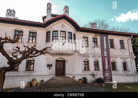 Belgrade, Serbie - 8 février 2024 : le Konak de la princesse Ljubica est un palais situé dans la vieille ville de Belgrade, la capitale de la Serbie. Banque D'Images