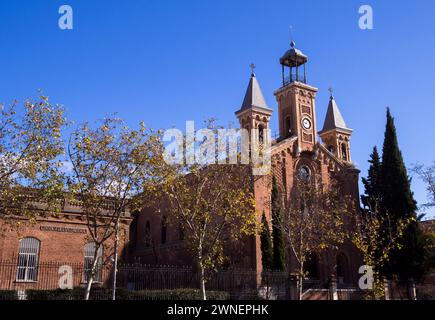 Iglesia del Hospital Niño Jesús. Madrid. España Banque D'Images