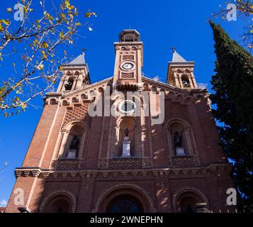 Iglesia del Hospital Niño Jesús. Madrid. España Banque D'Images