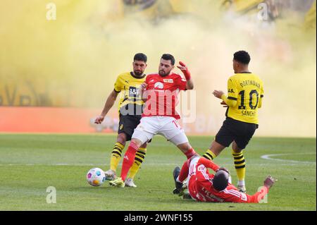 Berlin, Allemagne. 02 mars 2024. 2 mars 2024 : Kevin Volland (10) du 1.FC Union Berlin pendant le match Bundesliga - 1. FC Union Berlin contre Borussia Dortmund - an Der Alten Foersterei. Berlin, Allemagne. (Ryan Sleiman /SPP) crédit : photo de presse SPP Sport. /Alamy Live News Banque D'Images