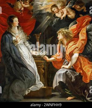 Peter Paul Rubens - Annonciation Banque D'Images