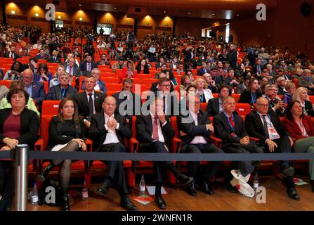 Rome, Italie. 02 mars 2024. Rome, Congrès du Parti socialiste européen en photo : crédit : Agence photo indépendante/Alamy Live News Banque D'Images