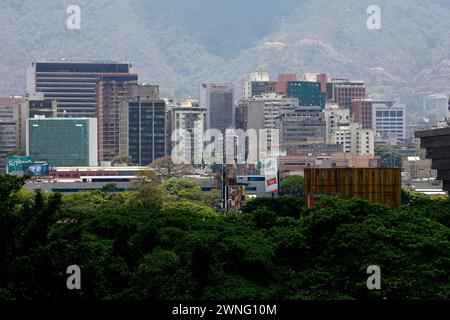 Caracas, Venezuela - mai 06, 2014 - vue du centre-ville, Caracas, Venezuela Banque D'Images