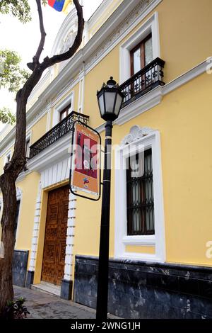 Caracas, Venezuela - 08 mai 2014 - - affiche de l'ancien président Hugo Chavez dans la rue de Caracas, Venezuela Banque D'Images