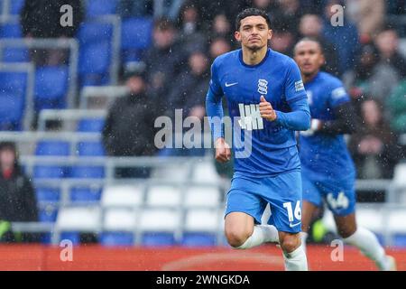 Birmingham, Royaume-Uni. 02 mars 2024. Andre Dozell de Birmingham City lors de l'EFL Sky Bet Championship match entre Birmingham City et Southampton à St Andrews, Birmingham, Angleterre le 2 mars 2024. Photo de Stuart Leggett. Utilisation éditoriale uniquement, licence requise pour une utilisation commerciale. Aucune utilisation dans les Paris, les jeux ou les publications d'un club/ligue/joueur. Crédit : UK Sports pics Ltd/Alamy Live News Banque D'Images