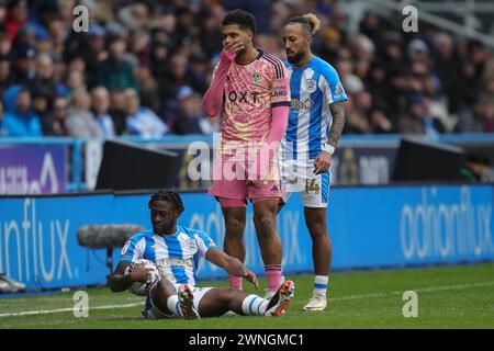 Huddersfield, Royaume-Uni. 02 mars 2024. Georgina Rutter de Leeds United lors du match du Sky Bet Championship Huddersfield Town vs Leeds United au John Smith's Stadium, Huddersfield, Royaume-Uni, le 2 mars 2024 (photo par James Heaton/News images) à Huddersfield, Royaume-Uni le 3/2/2024. (Photo de James Heaton/News images/SIPA USA) crédit : SIPA USA/Alamy Live News Banque D'Images