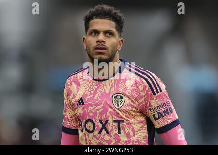 Huddersfield, Royaume-Uni. 02 mars 2024. Georgina Rutter de Leeds United lors du match du Sky Bet Championship Huddersfield Town vs Leeds United au John Smith's Stadium, Huddersfield, Royaume-Uni, le 2 mars 2024 (photo par James Heaton/News images) à Huddersfield, Royaume-Uni le 3/2/2024. (Photo de James Heaton/News images/SIPA USA) crédit : SIPA USA/Alamy Live News Banque D'Images