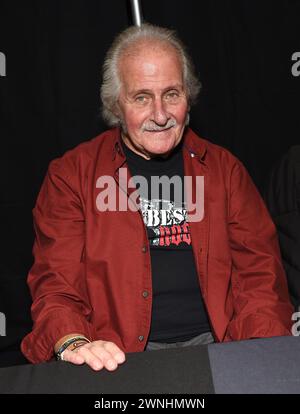 Burbank, États-Unis. 02 mars 2024. Pete Best au printemps 2024 The Hollywood Show au Marriott Hotel Burbank le 02 mars 2024 à Burbank, CA. © Lisa OConnor/AFF-USA.com crédit : AFF/Alamy Live News Banque D'Images