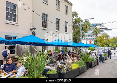 Sydney Australie, Orient Hôtel pub et restaurant dans le quartier Rocks de Sydney, NSW, Australie, 2024 Banque D'Images