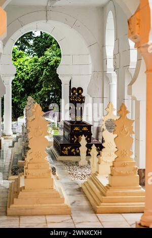 Perak, Malaisie - 18 octobre 2022 tombe royale malaise à Kuala Kangsar. Banque D'Images