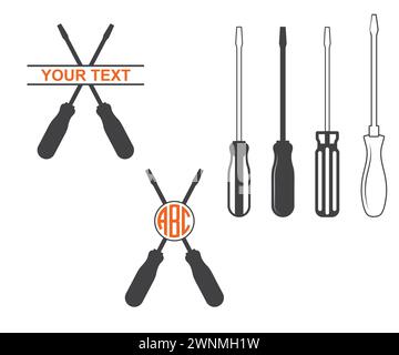 Vecteur d'étrier, Silhouette d'étrier, ingénierie, clipart de construction, contour d'étrier, machiniste, scientifique Illustration de Vecteur