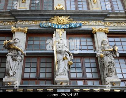 Maison du Renard à Bruxelles Banque D'Images