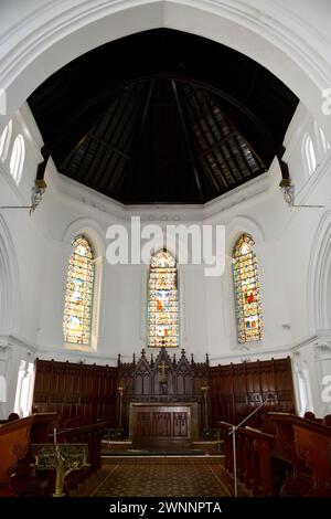 Église anglicane All Saints, fort de Galle, Galu Kotuwa, Kālik Kōṭṭai, ville de Galle, Province du Sud, Sri Lanka, Asie, site du patrimoine mondial de l'UNESCO Banque D'Images