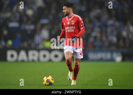 3 mars 2024 : Porto, Portugal : Rafa Silva de Benfica, FC Porto versus Benfica ; Campeonato Portugu&#xea;s à Estádio do Drag&#xe3;o Banque D'Images