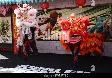 Los Angeles, États-Unis. 03 mars 2024. Ambiance lors de la première mondiale de ÔKung Fu Panda 4Õ à AMC The Grove 14 le 03 mars 2024 à Los Angeles, CA. © Lisa OConnor/AFF-USA.com crédit : AFF/Alamy Live News Banque D'Images