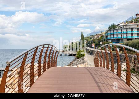 Bilder vom Gardasee Italien Banque D'Images