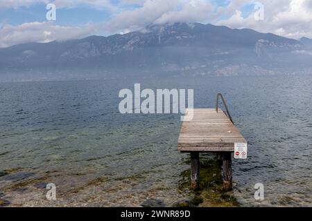 Bilder vom Gardasee Italien Banque D'Images