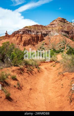 Palo Duro Canyon State Park, situé dans le Texas Panhandle, États-Unis Banque D'Images