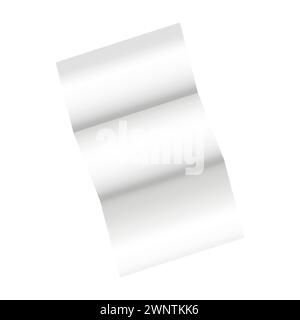 Feuille de papier vide. Illustration vectorielle. SPE 10. Image de stock. Dessin réaliste. Illustration de Vecteur