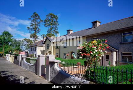 Le village de Broughshane, Ballymena, comté d'Antrim, Irlande du Nord Banque D'Images